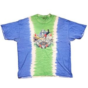 Vintage 90’s Air Waves Liquid Surf Tie Dye Shirt